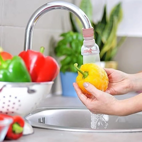 Faucet Extender 2-Pack — 360° Ghumne Wala Nal Extension