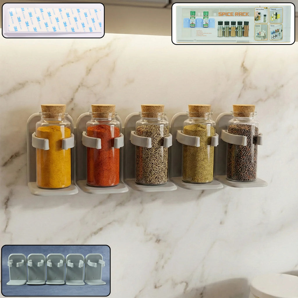 Wall Mounted Spice Rack — Masala Organizer