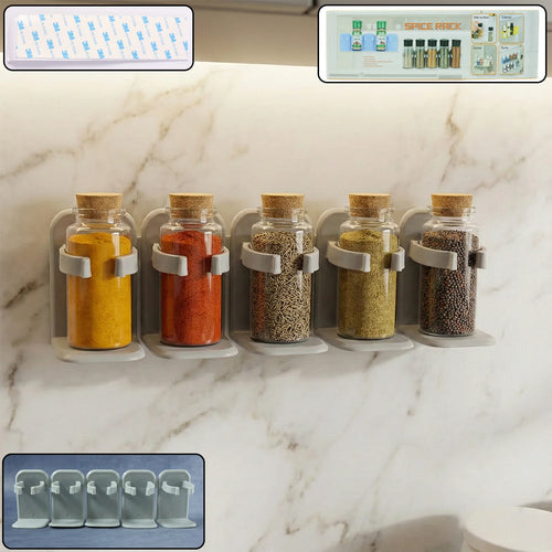 Wall Mounted Spice Rack — Masala Organizer